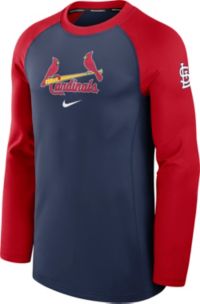 Nike Men's St. Louis Cardinals Navy Authentic Collection Game Crew Neck  Sweatshirt