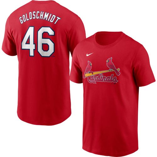 Nike Men's St. Louis Cardinals Lars Nootbaar #21 Red T-Shirt