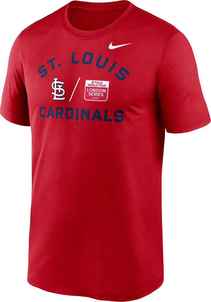 Men's New Era Red St. Louis Cardinals Batting Practice T-Shirt Size: Small