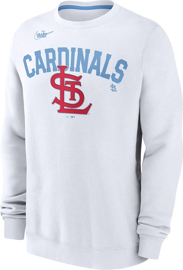 Nike Men's St. Louis Cardinals White Cooperstown Long Sleeve T
