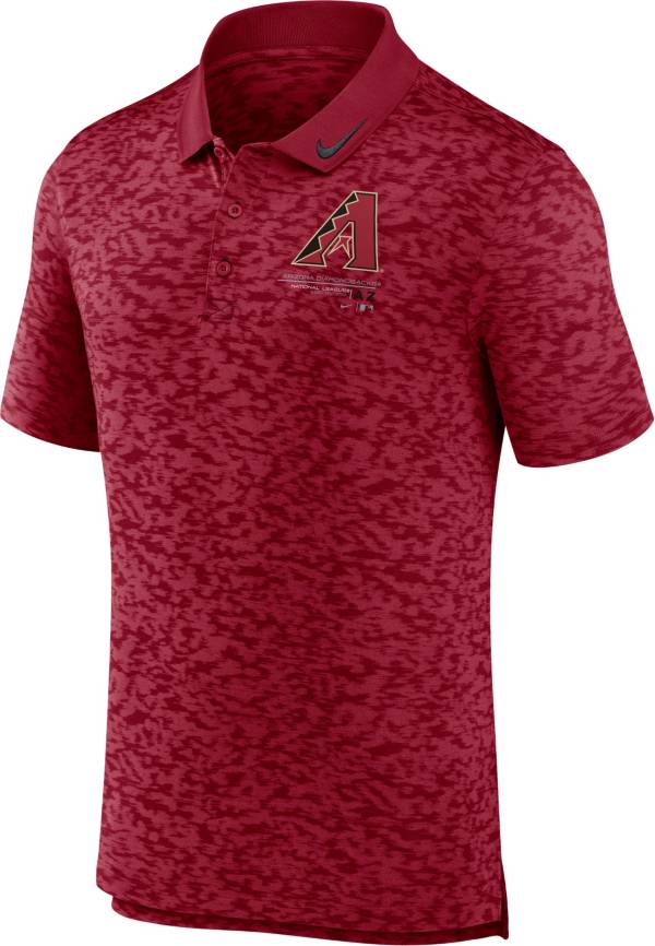 Nike Men's Arizona Diamondbacks Red Next Level Polo T-Shirt product image