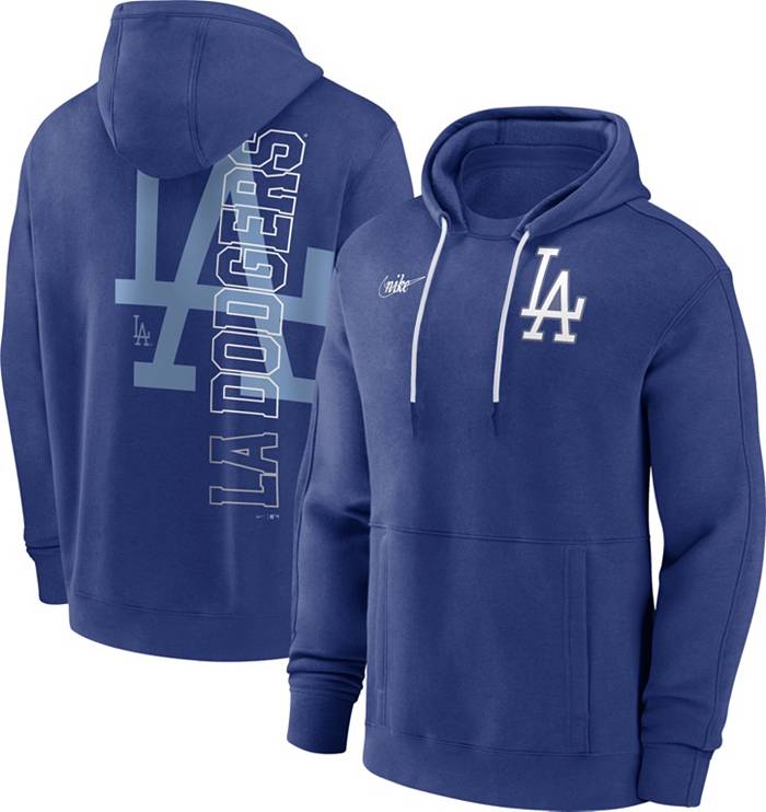 Men's Pro Standard White Los Angeles Dodgers Logo Pullover Hoodie