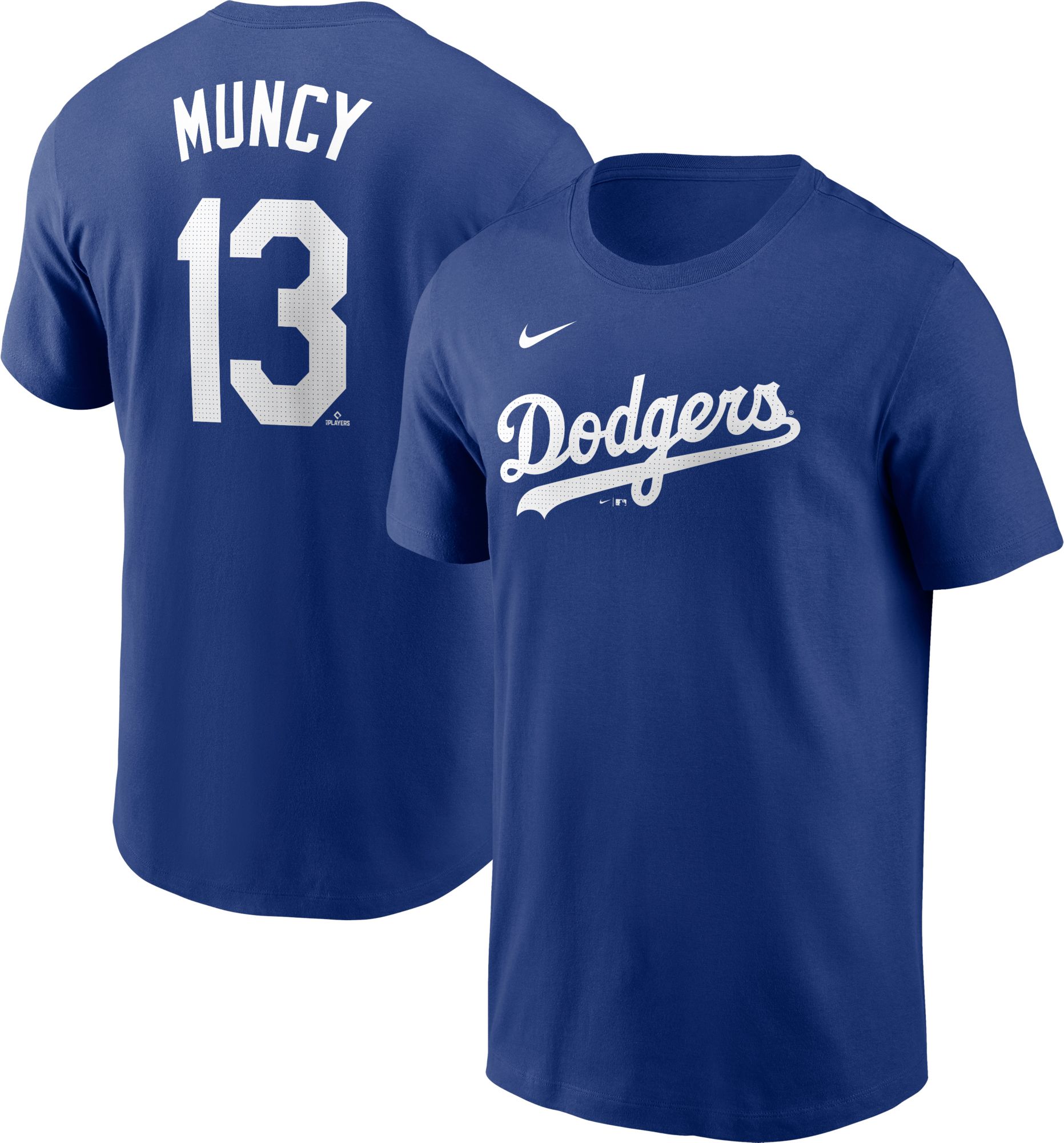 Nike Men's Los Angeles Dodgers Max Muncy #13 Blue T-Shirt product image