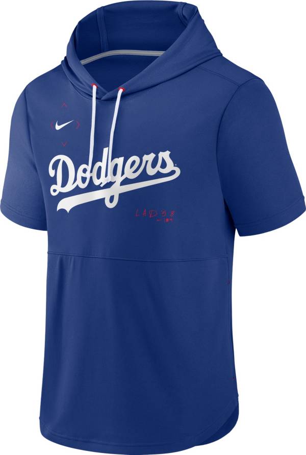 Dodgers short sleeve on sale hoodie