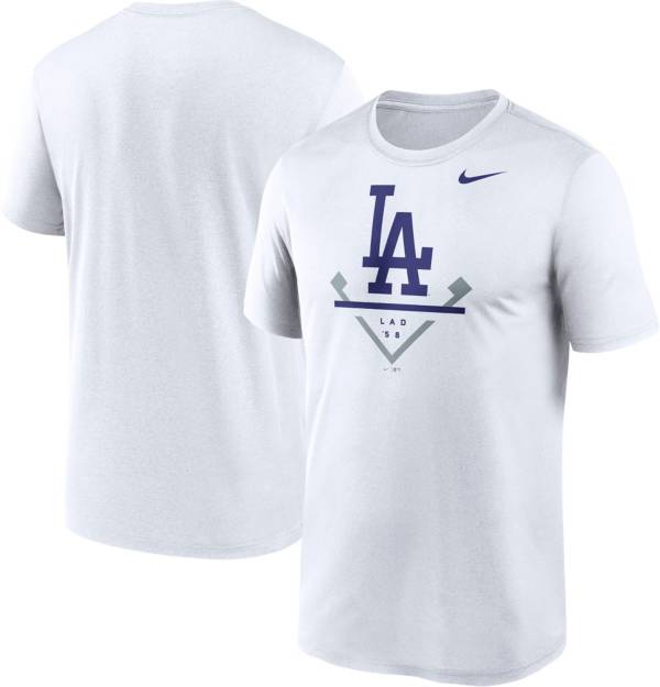 Nike Men's Los Angeles Dodgers White Icon Legend Performance T-Shirt product image