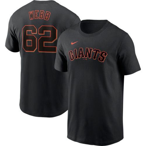 Nike Men's San Francisco Giants Jung Hoo Lee #51 Black T-Shirt