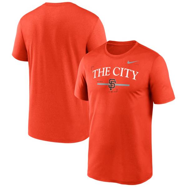 Nike Men's San Francisco Giants Orange Local Legend T-Shirt product image