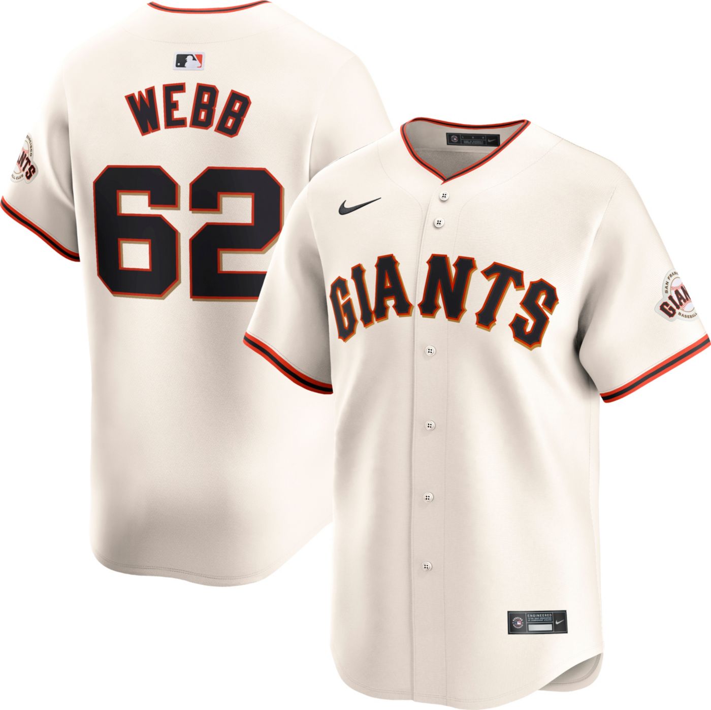 Giants limited jersey on sale