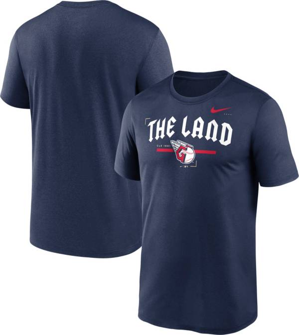 Nike Men's Cleveland Guardians Navy Local Legend T-Shirt product image