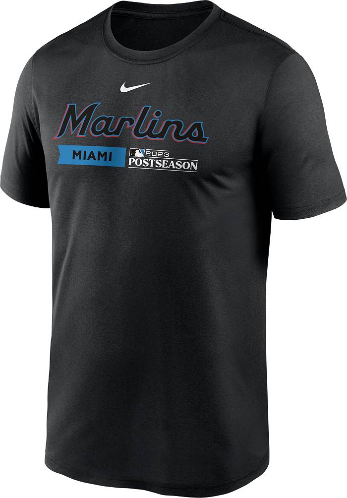 Miami Marlins Nike MLB Authentic Dri-Fit Short Sleeve Shirt Men