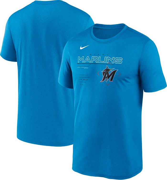 Nike Men's Nike Red Miami Marlins 2022 City Connect Legend Performance  T-Shirt