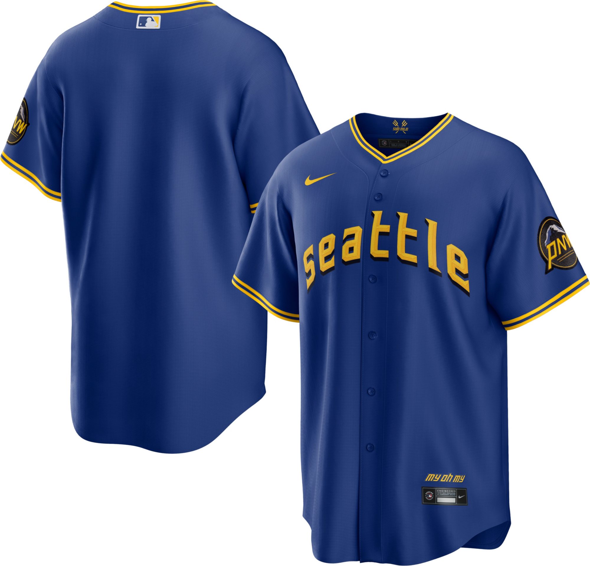 Seattle mariners city connect jersey