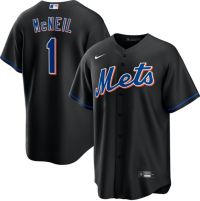 Jeff McNeil Signed New York Mets White Nike Replica Jersey (Fanatics)