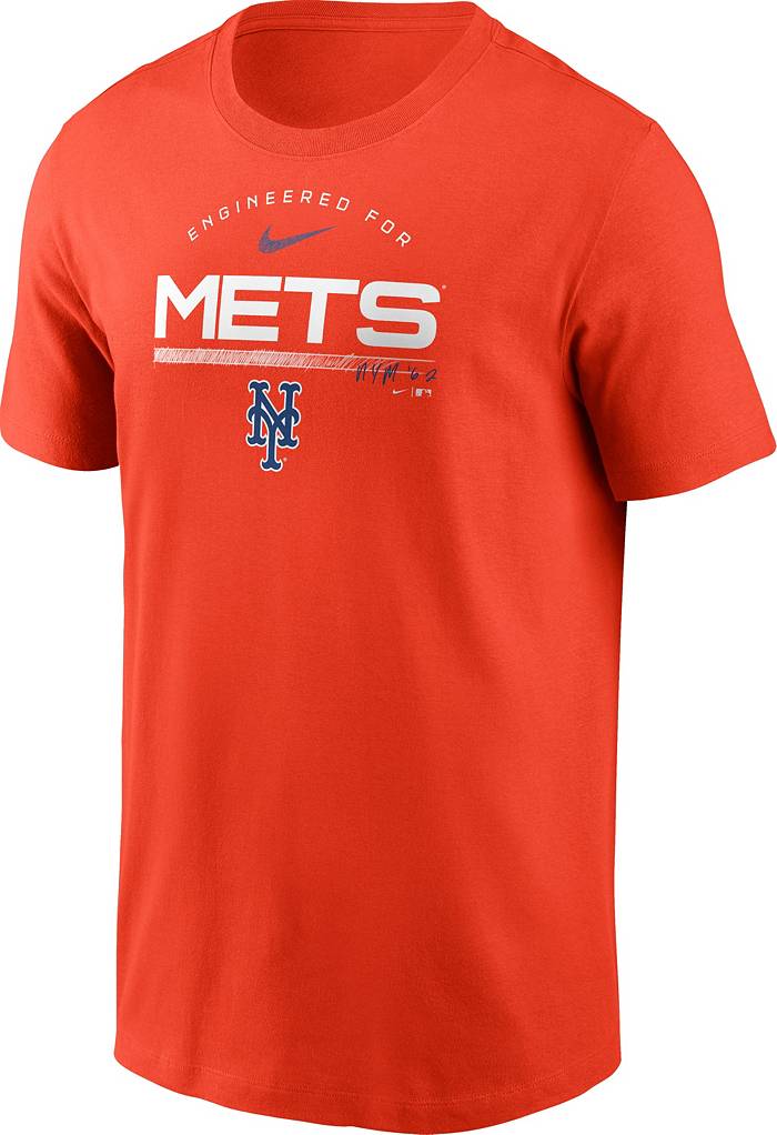 Men's Nike Orange New York Mets Legend Logo T-Shirt