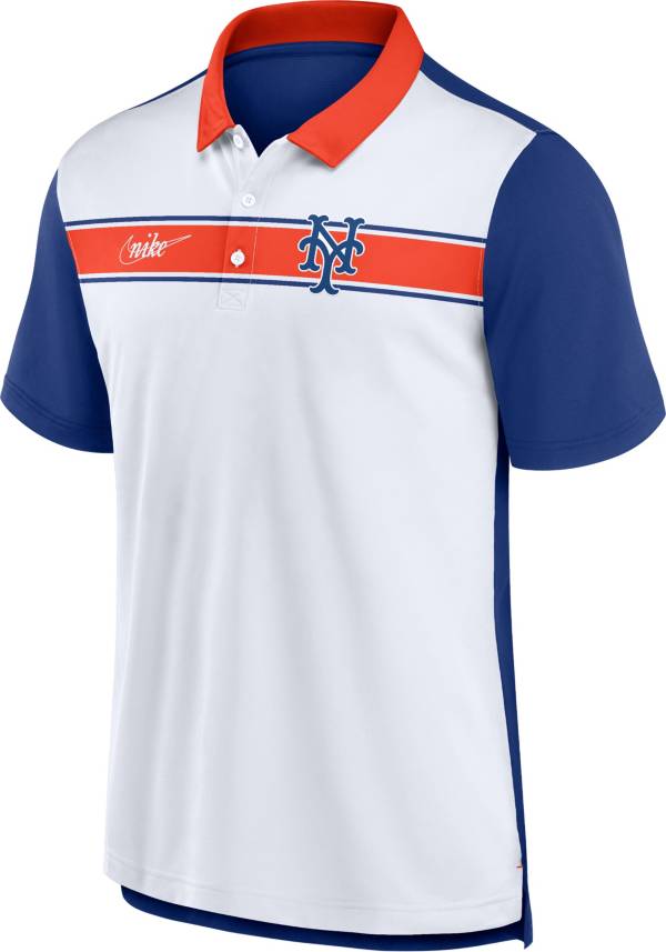 Nike Men's New York Mets Royal Cooperstown Rewind Polo product image