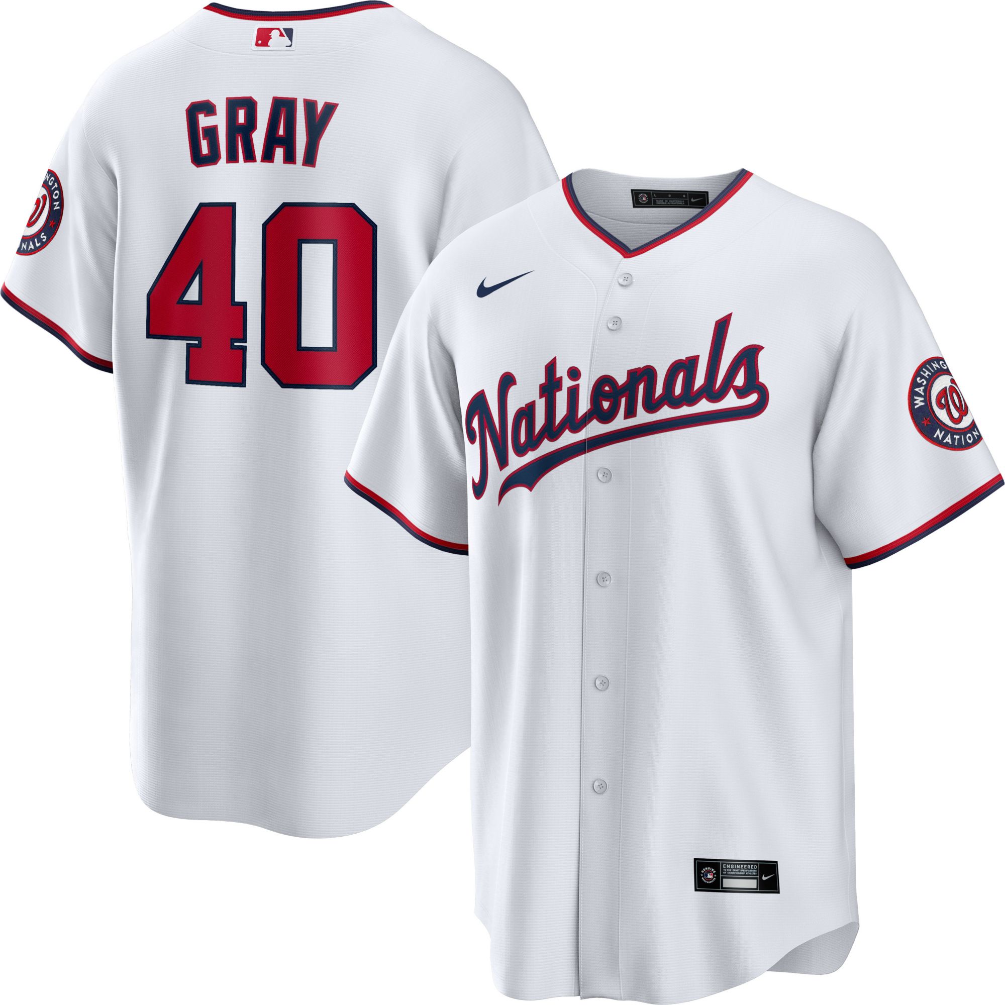 Josiah gray nationals jersey