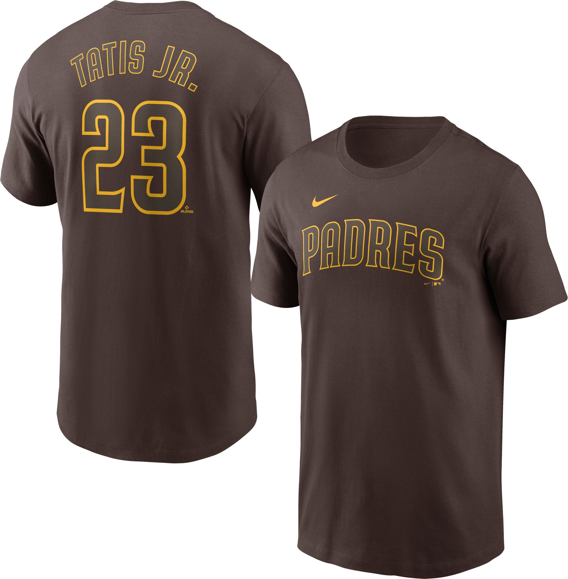 Nike Men's San Diego Padres Fernando Tatís Jr. #23 Brown T-Shirt product image
