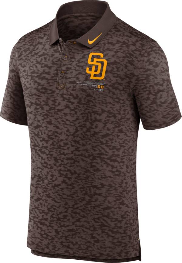 Nike Men's San Diego Padres Yellow Next Level Polo T-Shirt product image