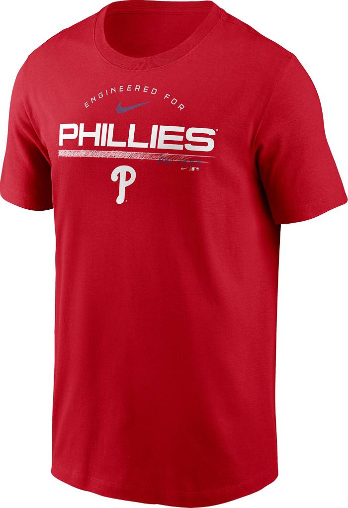 Nike / Men's Philadelphia Phillies Red Team 42 T-Shirt