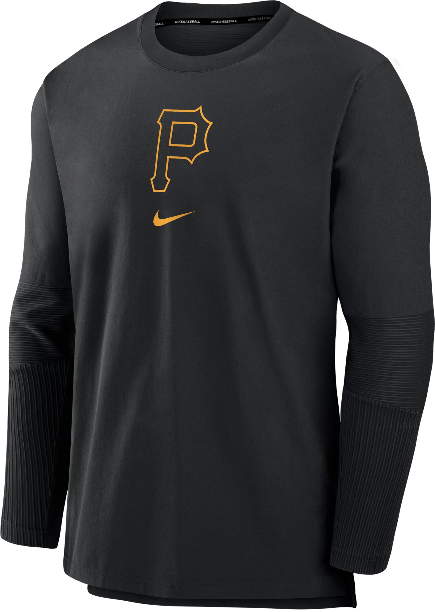 Nike Men's Pittsburgh Pirates Black Practice Long Sleeve Shirt