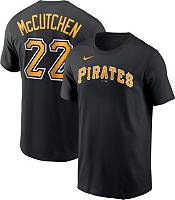 NEW BASEBALL T-SHIRT 2022 - Andrew McCutchen #24 Milwaukee Brewers Navy T- Shirt