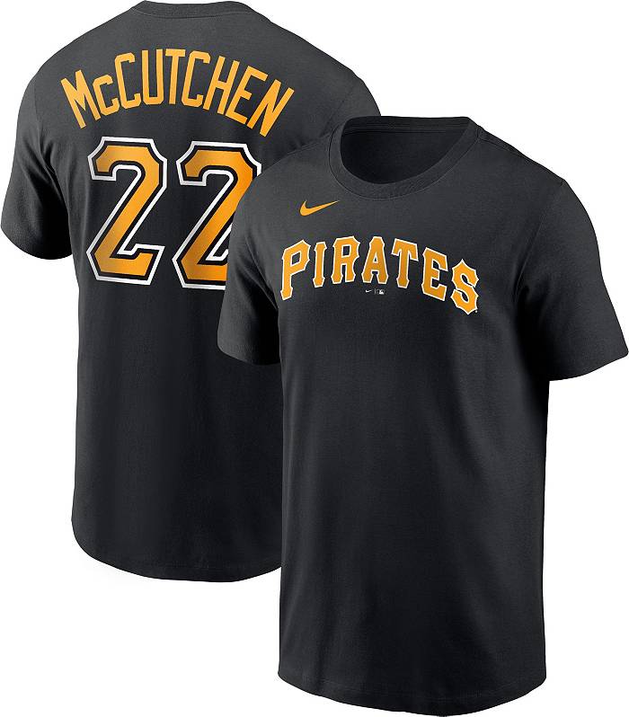 Nike Men's Pittsburgh Pirates Andrew McCutchen #22 Black Home T