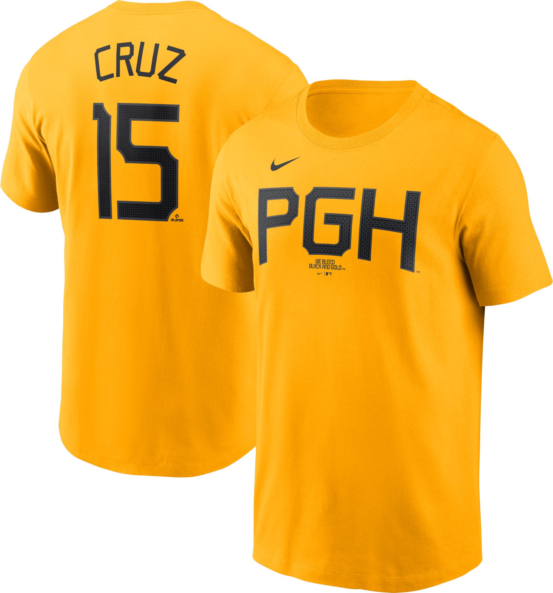 Nike Men's Pittsburgh Pirates 2024 City Connect Oneil Cruz #15 T-Shirt product image
