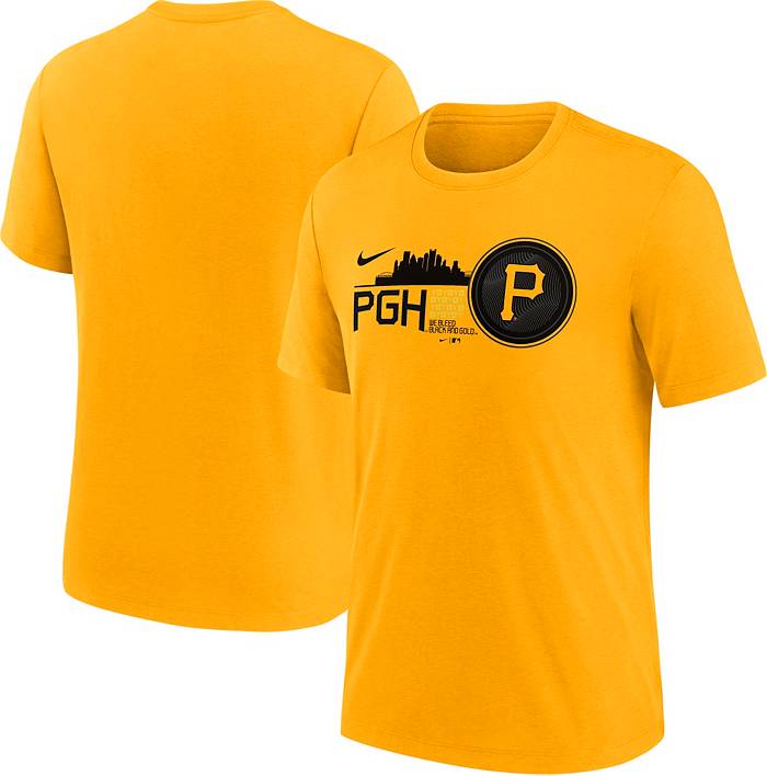 Nike Men's Pittsburgh Pirates 2023 City Connect Tri-Blend T-Shirt