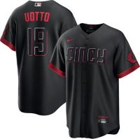 Big & Tall Men's Joey Votto Cincinnati Reds Authentic Red Alternate Cool  Base Jersey by Majestic