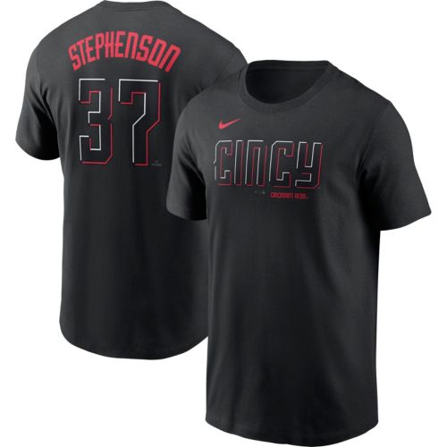 Nike Men's Cincinnati Reds Elly De La Cruz #44 Black Home T-Shirt