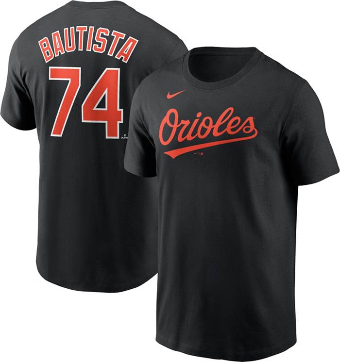 Felix Bautista Baltimore Orioles Men's Orange Roster Name & Number T-Shirt 