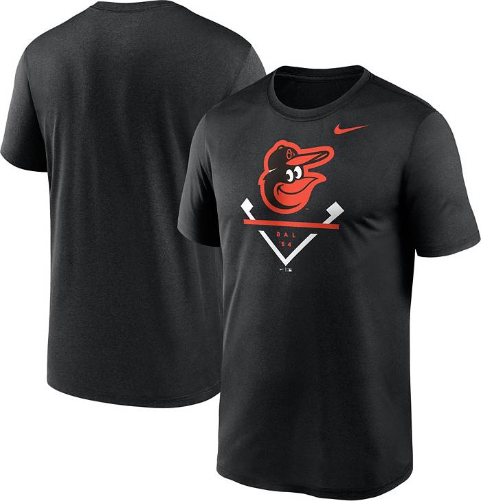 Lids Baltimore Orioles Nike Authentic Collection Team Logo Legend  Performance Long Sleeve T-Shirt - Black