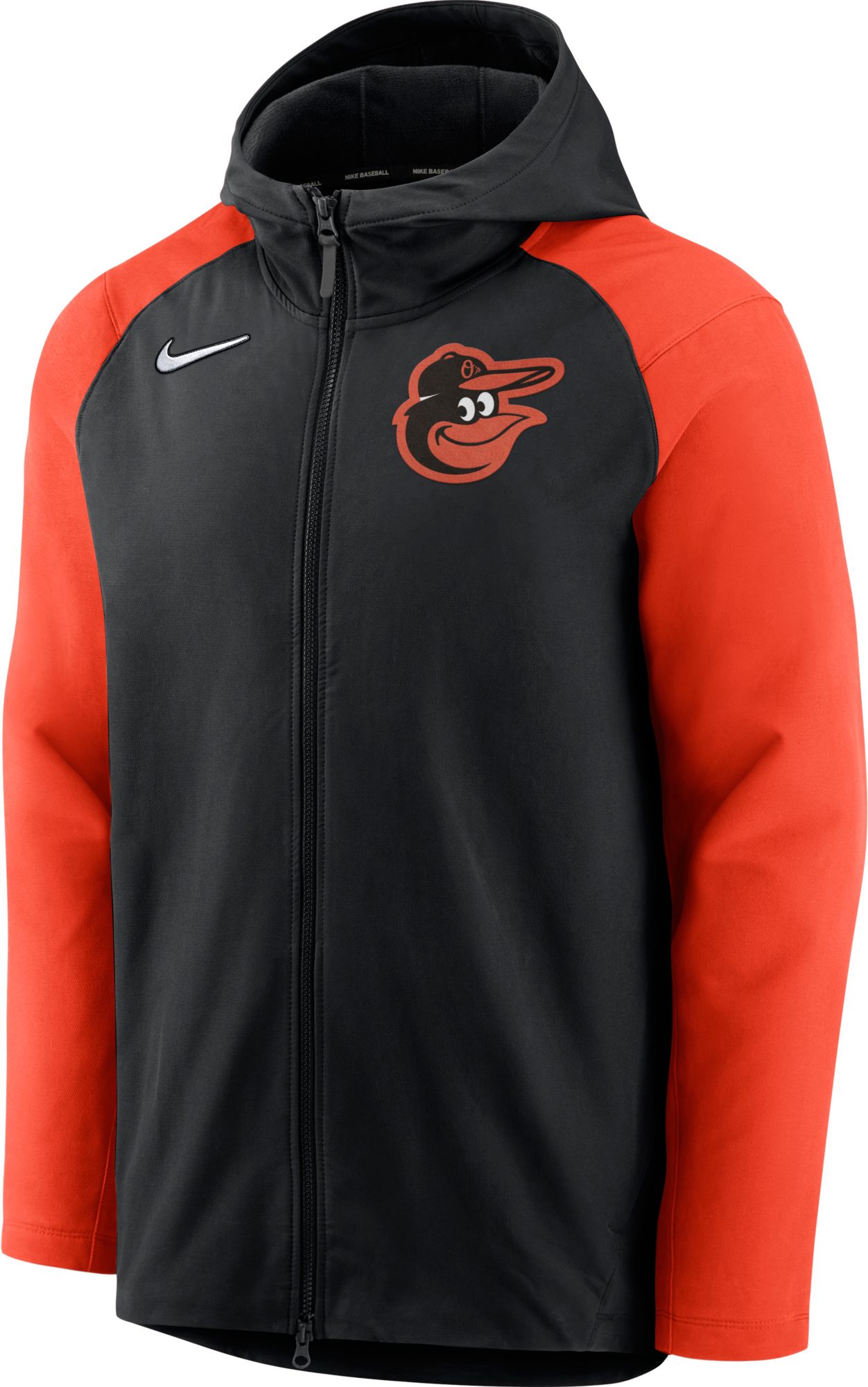 Nike Men's Baltimore Orioles Black Authentic Collection Full-Zip Jacket