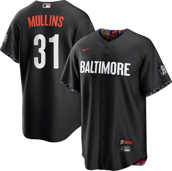 Men's Baltimore Orioles Cedric Mullins Nike Black 2023 City Connect  Authentic Player Jersey