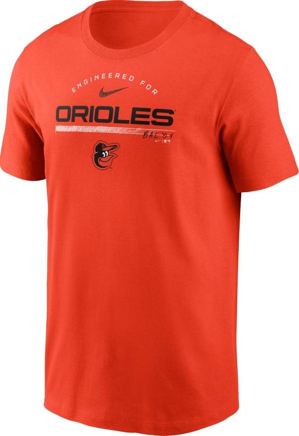 Nike Men's Baltimore Orioles Orange Team Engineered T-Shirt product image
