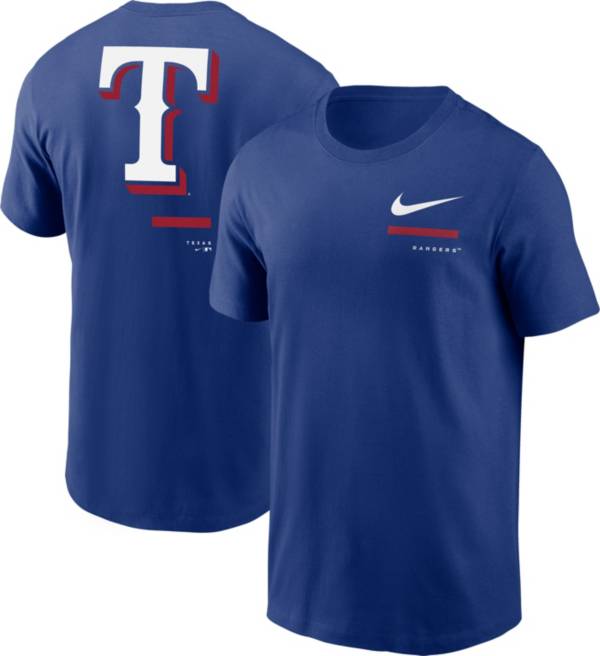 Nike Men's Texas Rangers Blue Over Shoulder T-Shirt product image