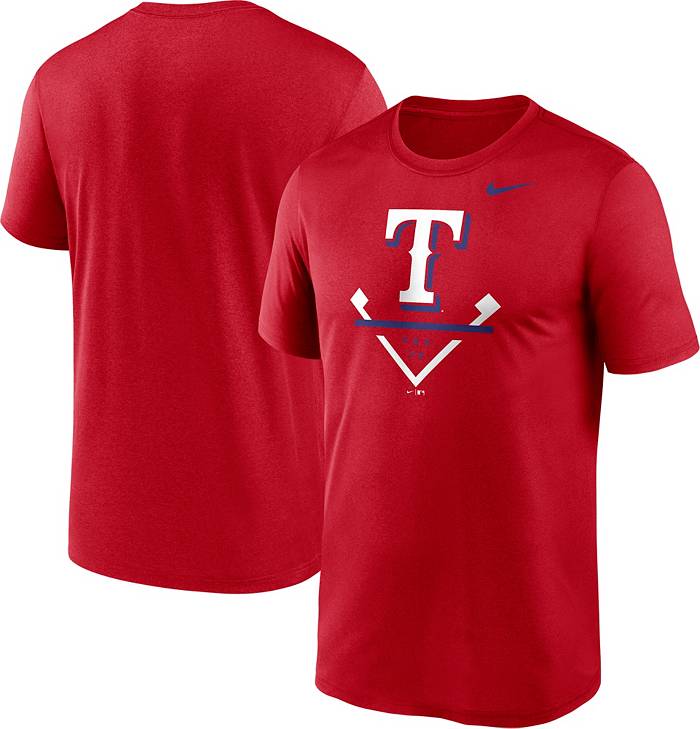 Nike Men's Texas Rangers Red Icon Legend T-Shirt