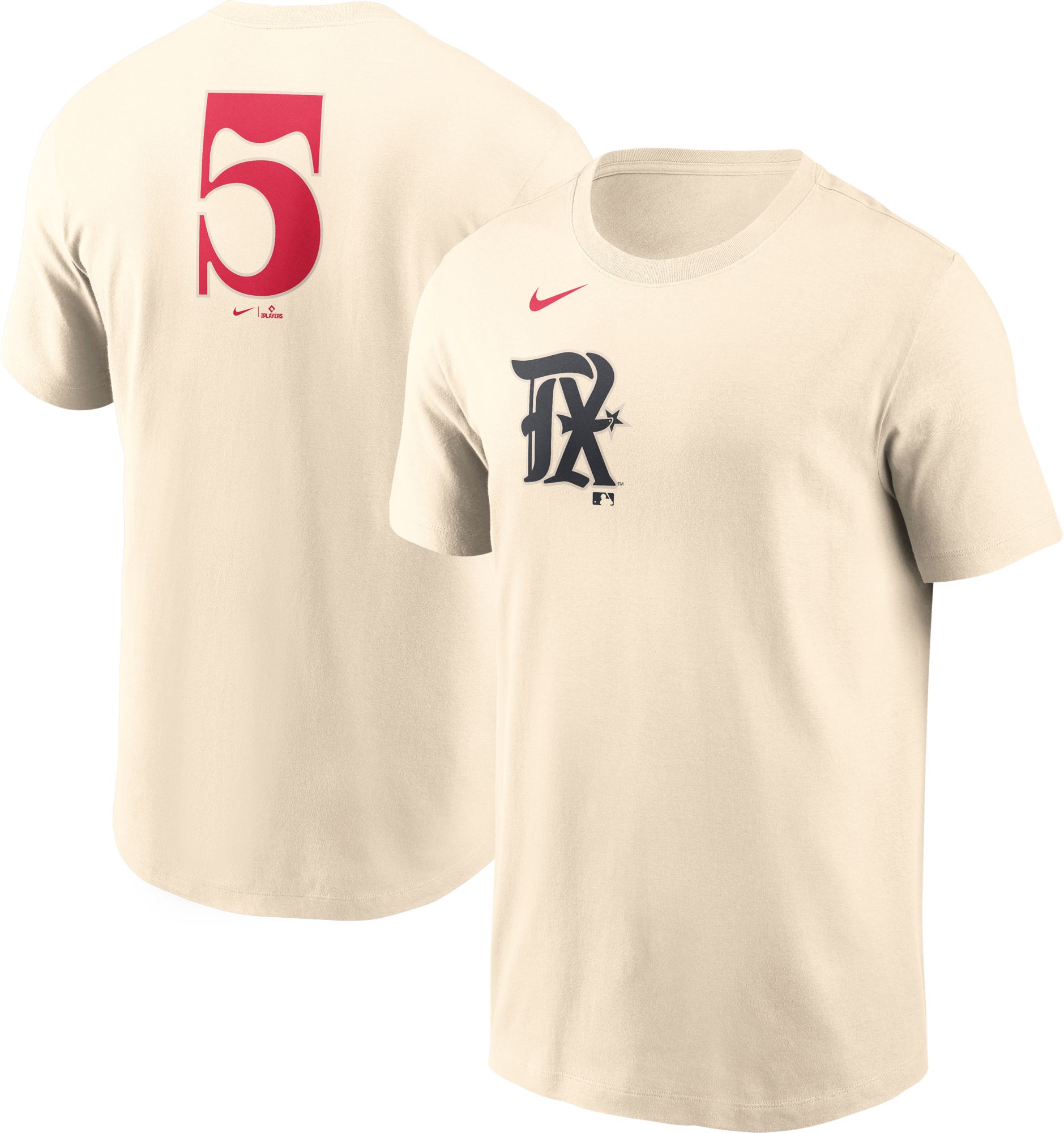 Nike Men's Texas Rangers 2023 City Connect Corey Seager 5 TShirt