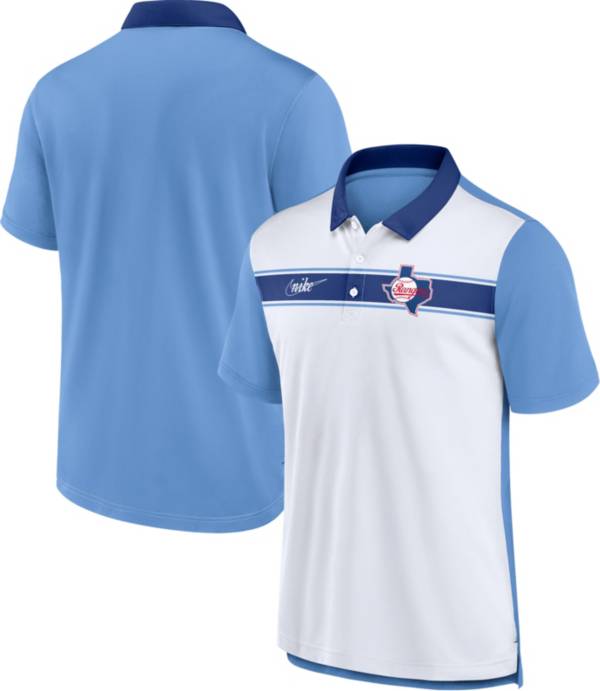 Nike Men's Texas Rangers Royal Cooperstown Rewind Polo product image