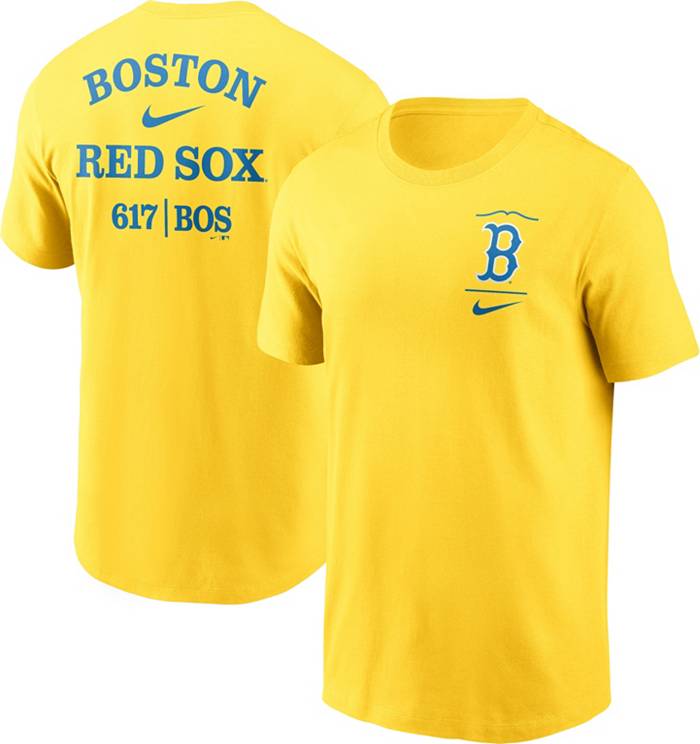 Nike Over Arch (MLB Boston Red Sox) Men's Long-Sleeve T-Shirt.