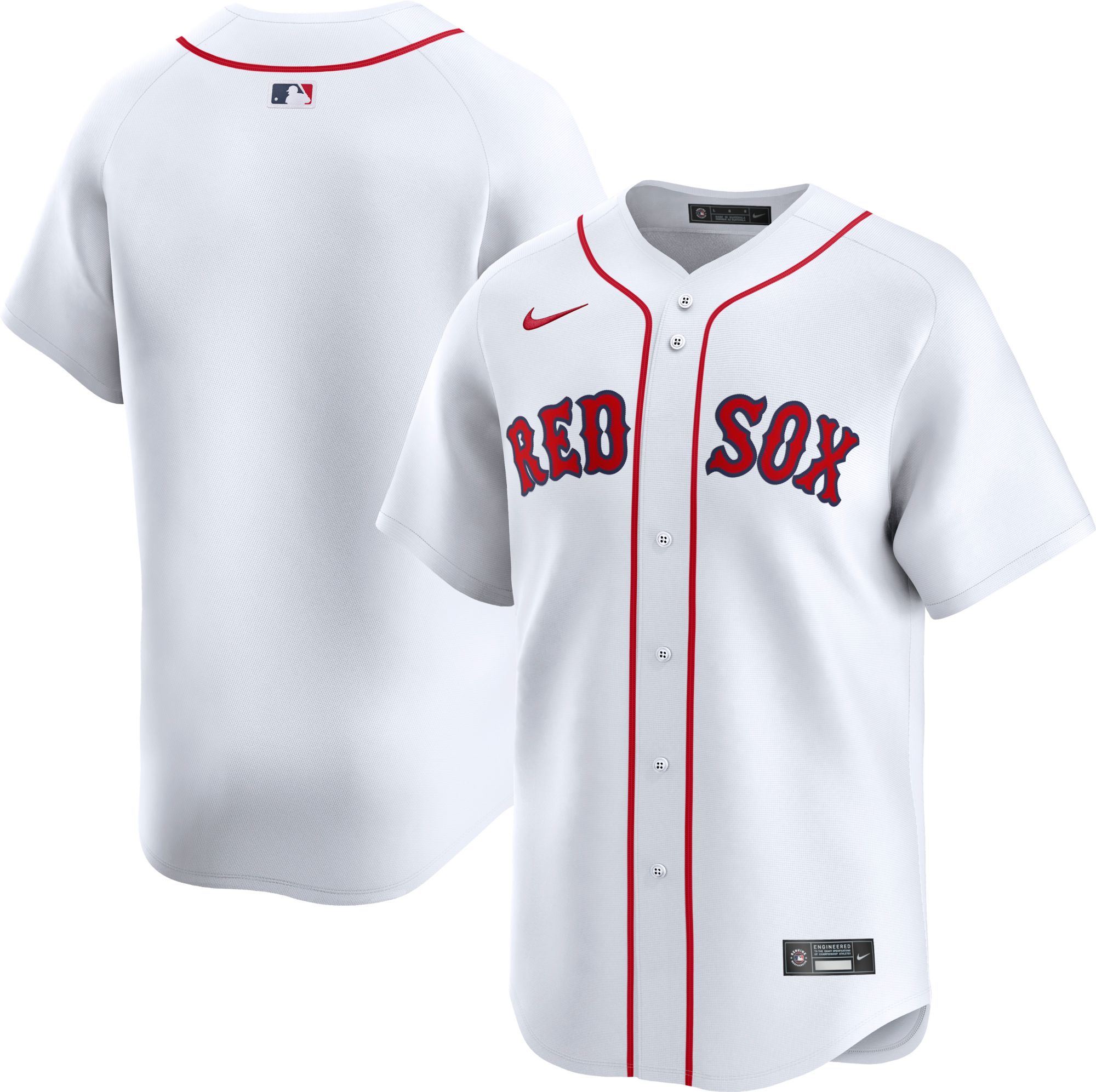 Nike Men's Boston Red Sox White Blank Limited Vapor Jersey