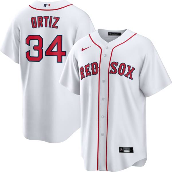 BOSTON RED SOX DAVID ORTIZ#34 GAME SHIRT