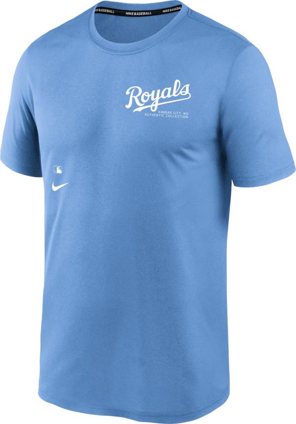 Nike Men s Kansas City Royals Blue Authentic Collection Early Work