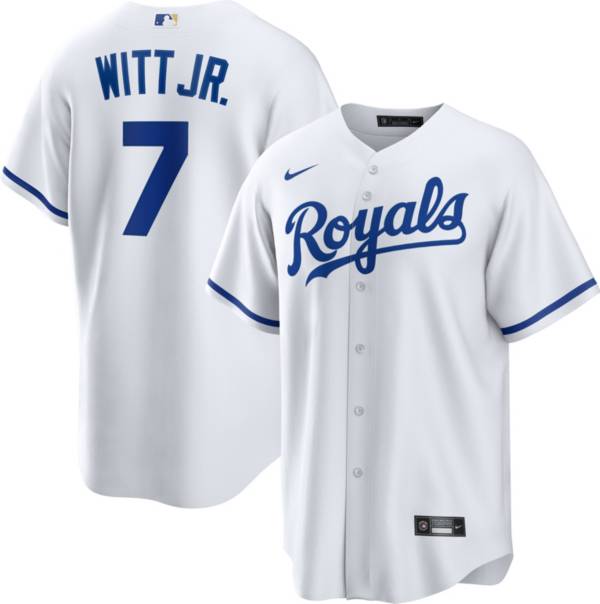 Dick's Sporting Goods Nike Youth Kansas City Royals Bobby Witt Jr. #7 Blue  T-Shirt