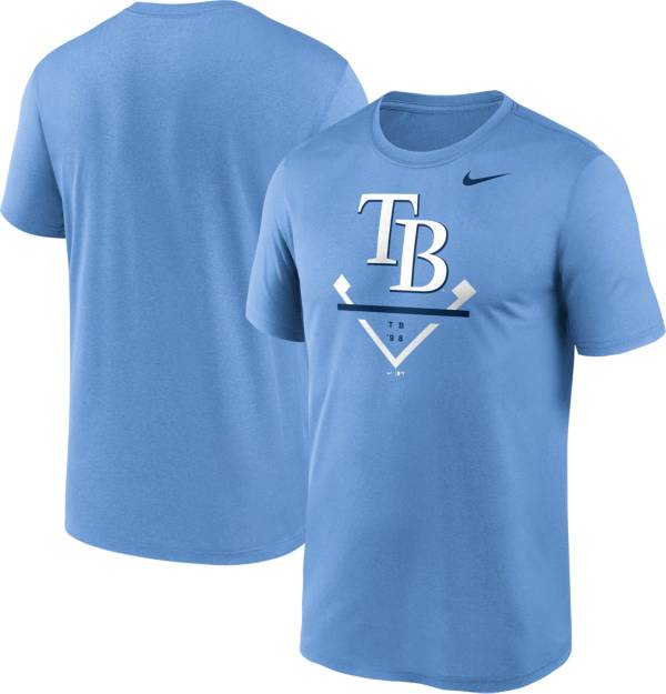 Nike Men's Tampa Bay Rays Blue Icon Legend Performance T-Shirt product image