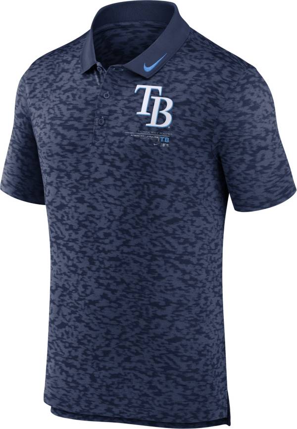 Nike Men's Tampa Bay Rays Navy Next Level Polo T-Shirt product image