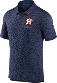 Nike Men's White/navy Houston Astros Rewind Stripe Polo