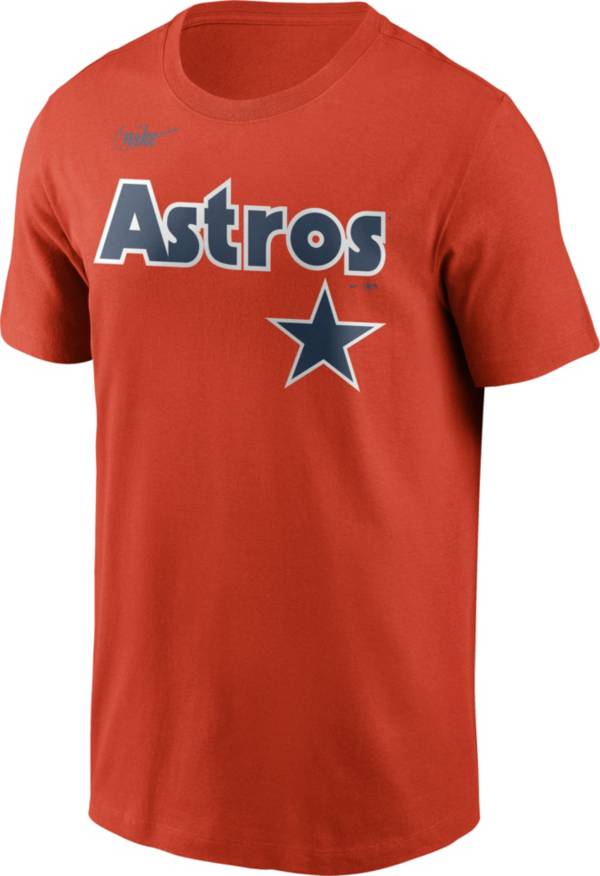 Houston Astros Shirt Adult 2XL Long Sleeve Hit MLB Apparel Logo Men