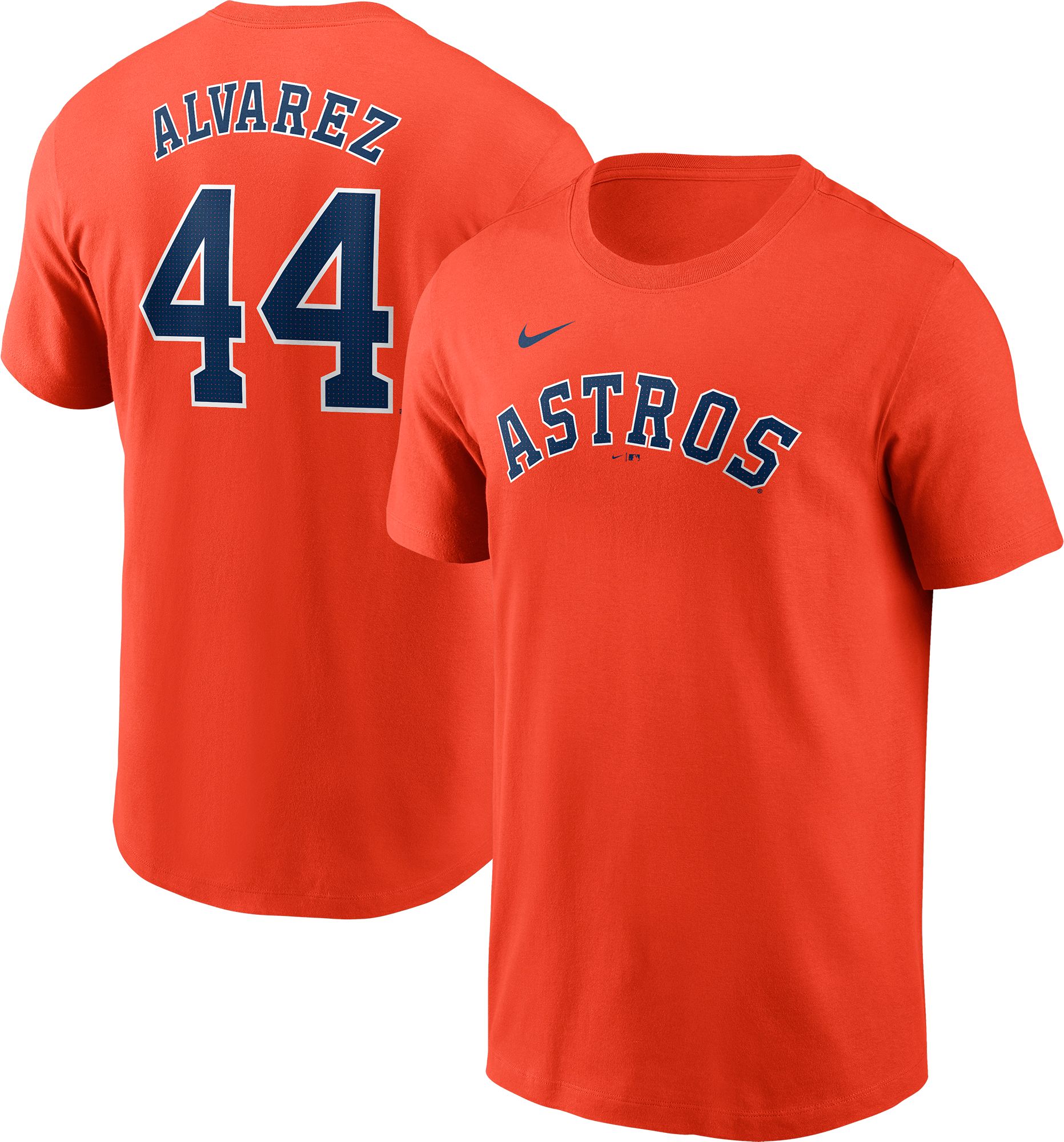 Nike Men's Houston Astros Yordan Álvarez #44 Orange T-Shirt product image