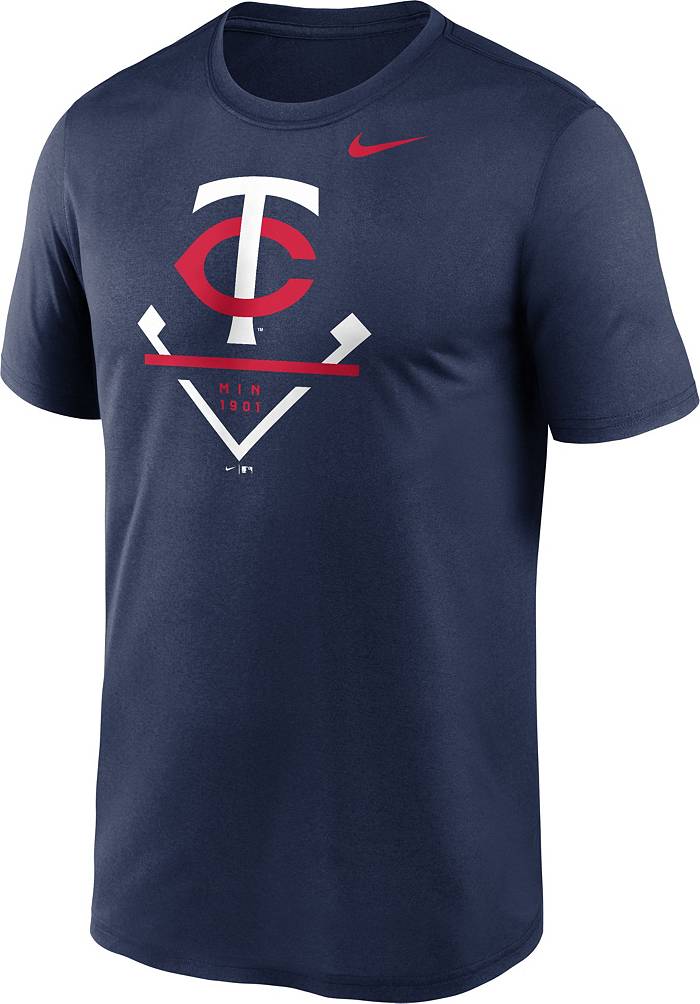 Nike / MLB Team Apparel Youth Minnesota Twins Carlos Correa #4 Red T-Shirt